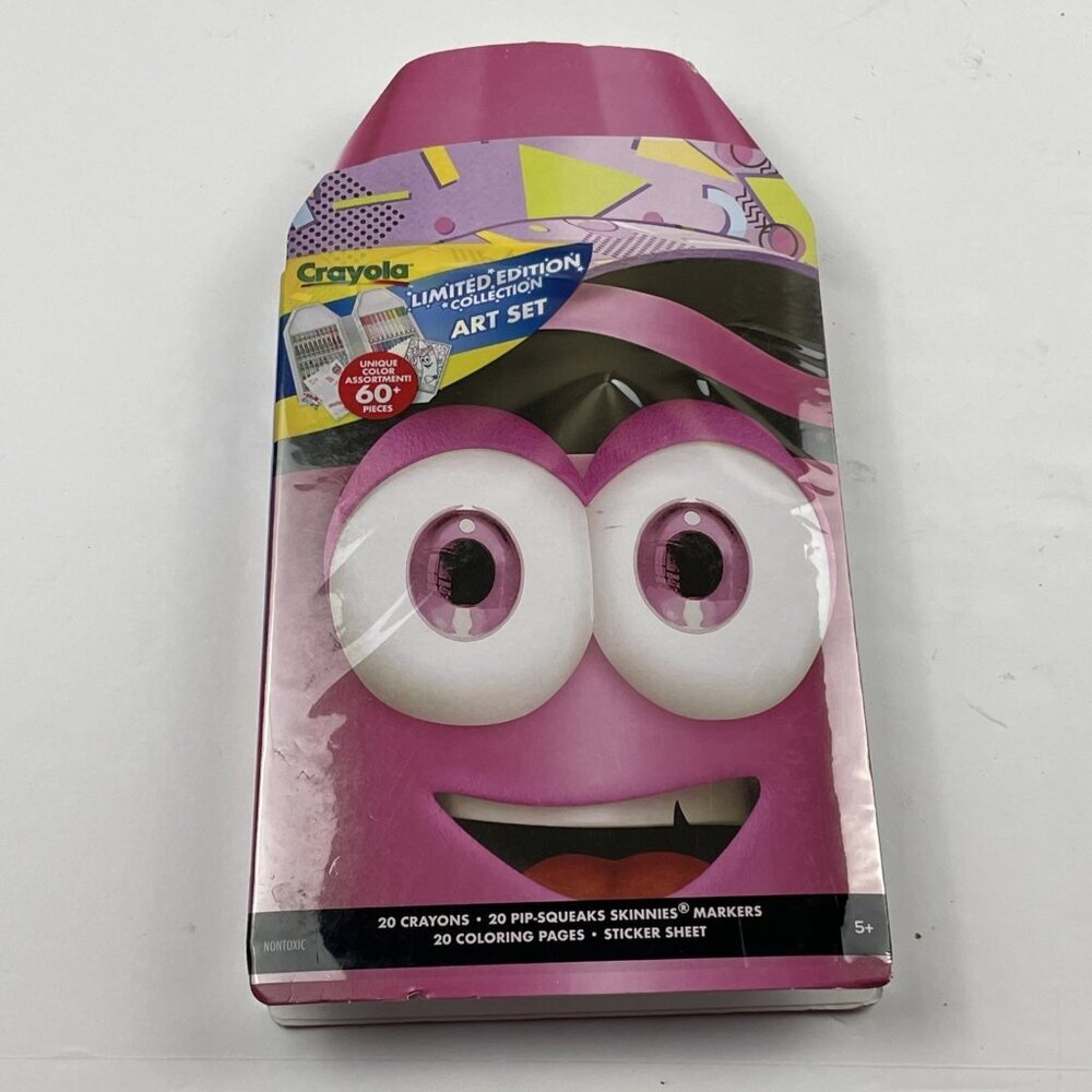 Crayola Limited Edition Collection Art Set Mully 60+ Pcs New Coloring Kit Gift